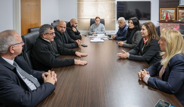 CTP Genel Başkanı İncirli, Girne ve Dikmen belediyelerini ziyaret etti