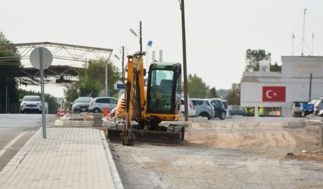 Metehan’da üçüncü şerit için çalışmalar Rum basınına da yansıdı