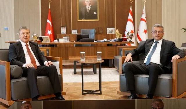 Cumhurbaşkanı Tufan Erhürman, Başbakan Ünal Üstel ile görüştü