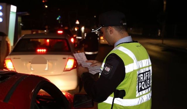 Üç ilçede eş zamanlı asayiş ve trafik denetimi