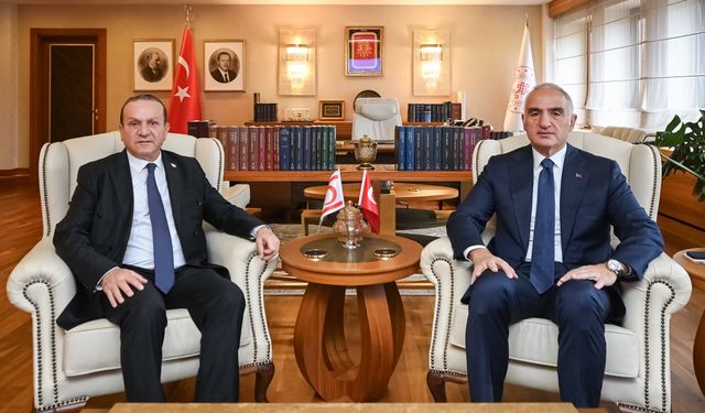 Ataoğlu ile Ersoy Ankara’da bir araya geldi: Ada Kıbrıs kampanyası Avrupa’ya açılıyor