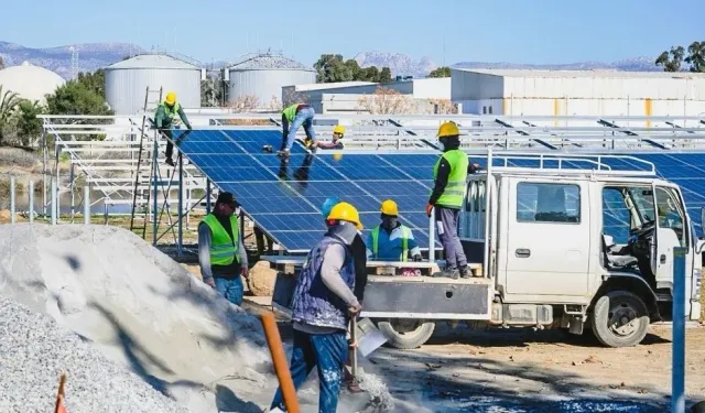 Haspolat Arıtma Tesisi’nde güneş enerjisi yatırımı: Elektriğin yüzde 20'si karşılanacak