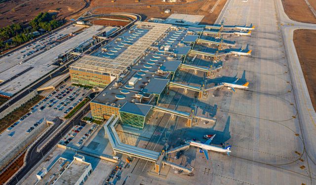 Ercan Havalimanı’nın Ramazan Bayramı trafiği 581 uçak