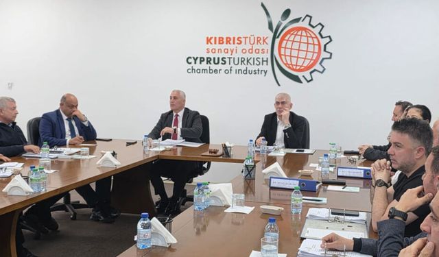 Ekonomi ve Enerji Bakanı Amcaoğlu’ndan Sanayi Odası’na ziyaret