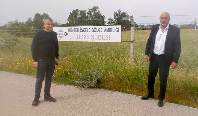KIB-TEK’te altyapı hamlesi: Gürsel Uzun sahada incelemelerde bulundu