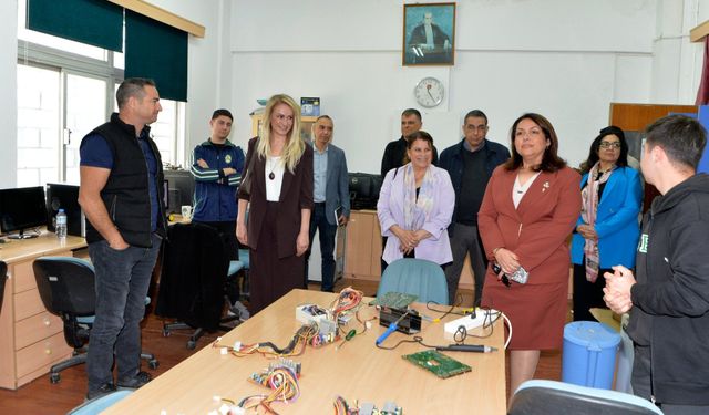 Nilden Bektaş Erhürman’dan meslek liselerine destek çağrısı