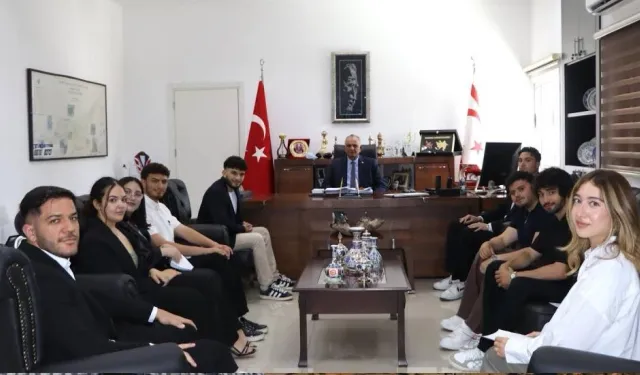 Öğrenci dernekleri Nazım Çavuşoğlu ile bir araya geldi: Çalıştaya destek olmaya hazırız