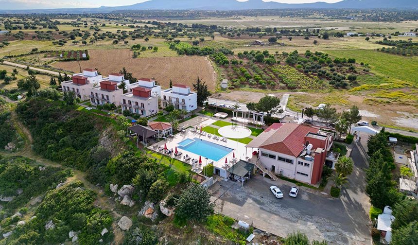 The beauty in Mehmetçik village;  Celebi Garden Hotel