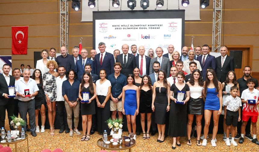 Meclis Başkanı Töre Olimpizm Ödülleri törenine katıldı