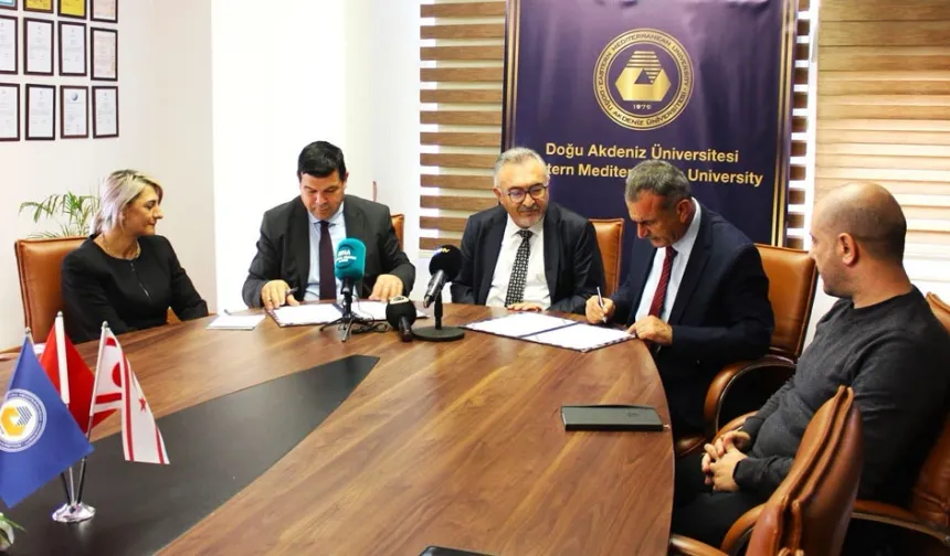 DAÜ öğrencilerine iş imkanı sunulmasına ilişkin bir protokole imza atıldı