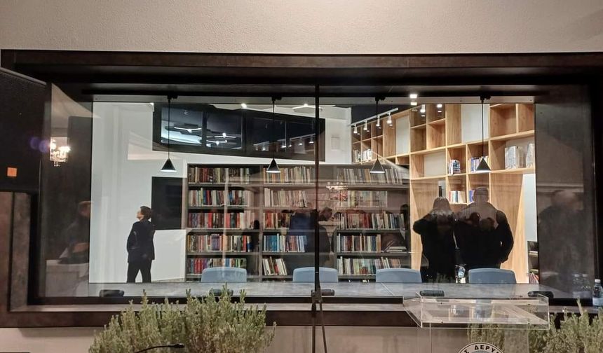 Derinya Belediyesi, 500 Bin Euro Harcayarak Yeni Halk Kütüphanesini Açtı