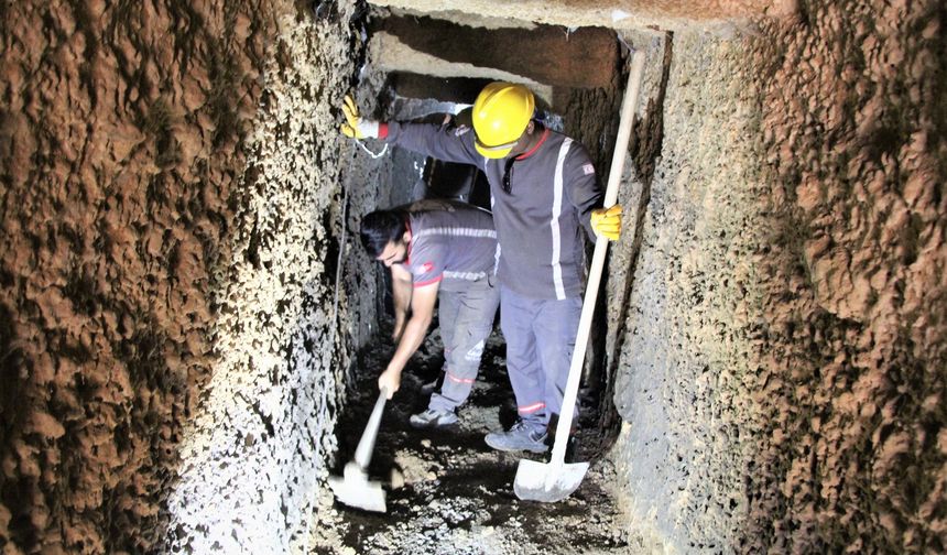 Gazimağusa'da tarihi tünelin tadilatına başlandı