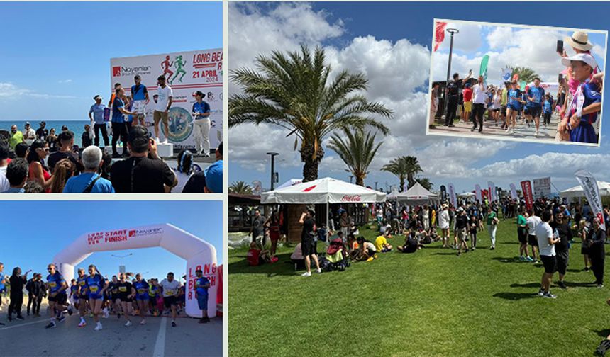 3’ncü Long Beach Run Koşusu muhteşem bir katılımla gerçekleşti