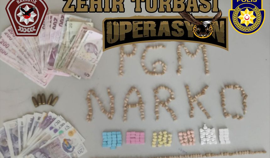 Girne’de Zehir Torbası Operasyonu! 2 kişi tutuklu