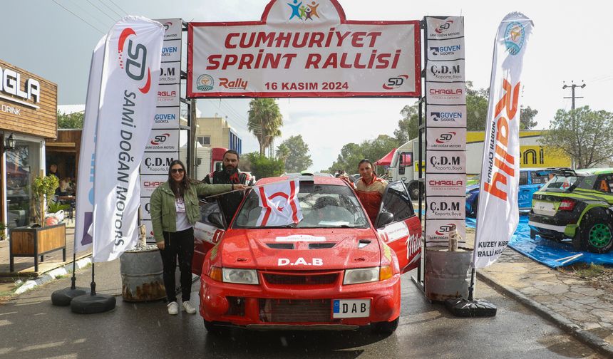 KKRK’nin Ralli Şampiyonası yapıldı