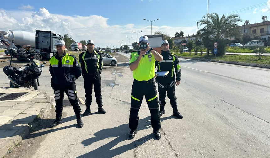 2 sürücü tutuklandı, 41 araca trafikten men edildi