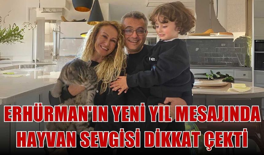 Tufan Erhürman'ın Yeni Yıl Mesajında Hayvan Sevgisi Dikkat Çekti