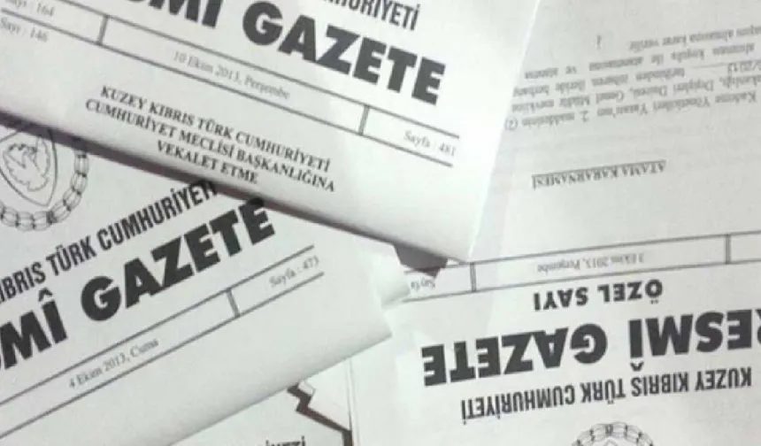 İktidarın sunduğu öneri resmi gazetede yayımlanarak halkın bilgisine sunuldu