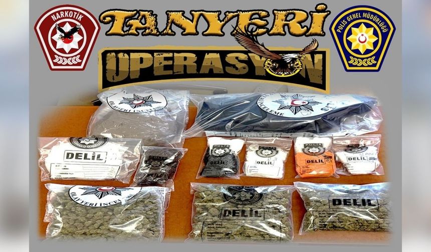 Lefkoşa ve Girne’de “Tanyeri Operasyonu”: 2 Kilo 170 Gram Uyuşturucu Ele Geçirildi