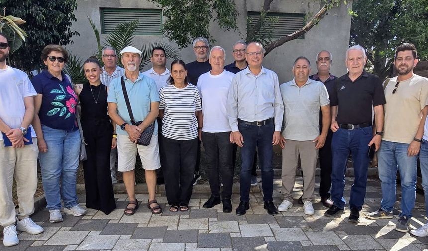 CTP Spor Komitesi Futbol Hakemleri ve Gözlemcileri Derneği’ni ziyaret etti