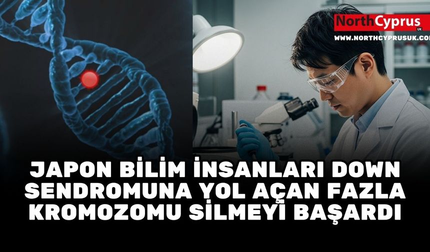 Japon bilim insanları Down Sendromuna yol açan fazla kromozomu silmeyi başardı