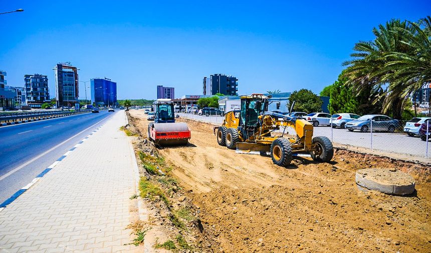 Harmancı: Ortaköy’de servis yolu çalışmaları başladı