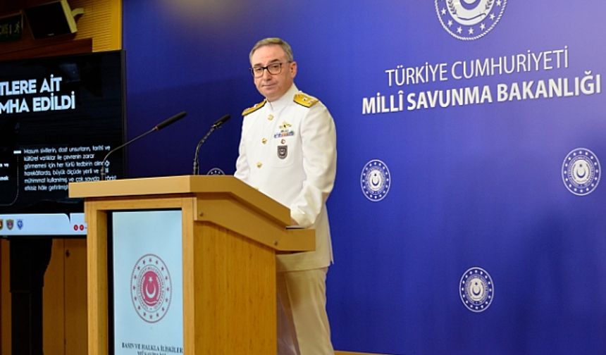 MSB Sözcüsü Aktürk: “Kıbrıs’ta tek çözüm egemen ve eşit iki devlettir”