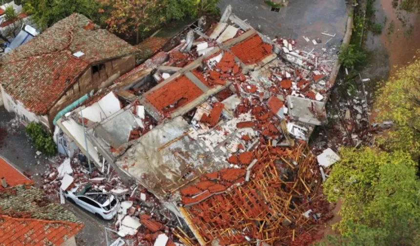 Hasarın boyutu gün ağarınca ortaya çıktı