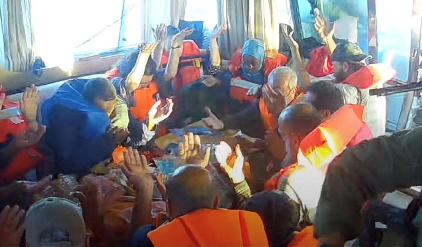 Küresel Sumud Filosu'nda alıkonan Türk vatandaşlarıyla ilgili soruşturma başlatıldı