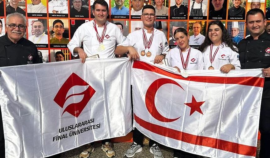 FIU Gastronomi öğrencilerinden Gastro Antalya’da büyük başarı