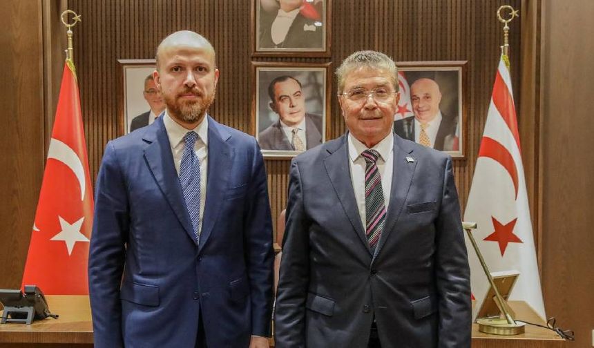 Başbakan Üstel, Bilal Erdoğan’ı kabul etti