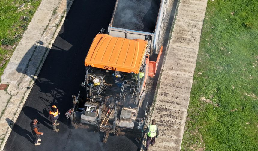 Uluçay: 2. Etap Asfalt Yenileme Çalışmaları Glapsides’te Sürüyor