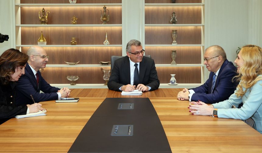 Cumhurbaşkanı Erhürman, Romanya’nın Kıbrıs Büyükelçisi Mihalache’yi kabul etti