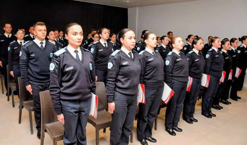 44 sivil hizmet görevlisi, polis genel müdürlüğü kadrosuna dahil oldu…