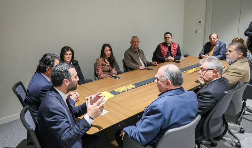 CTP, Ticaret Odası Meclis Grubu ile görüştü