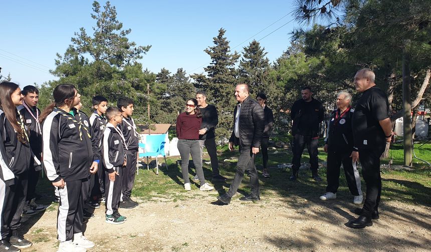 Ataoğlu Kantara Gençlik Kampı’nda SOS Çocuk Köyü İzci Grubuyla Buluştu