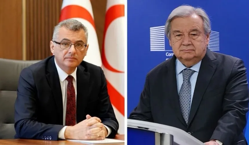 Erhürman, Guterres ile bugün 19.15'te görüşecek