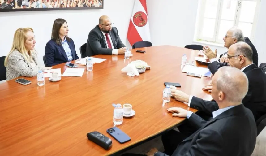 CTP, Yetkili Muhasipler ve Denetçiler Enstitüsü heyetini kabul etti: Bütün meslek gruplarıyla temastayız