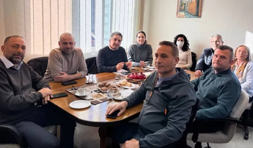 CTP Eğitim Komitesi KTOEÖS’ü ziyaret etti: Ortak çalışma konusunda görüş birliğine varıldı