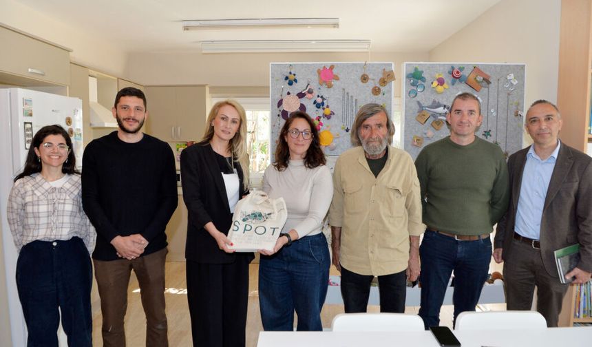 Nilden Bektaş Erhürman, SPOT ve KUŞKOR yetkilileriyle bir araya geldi