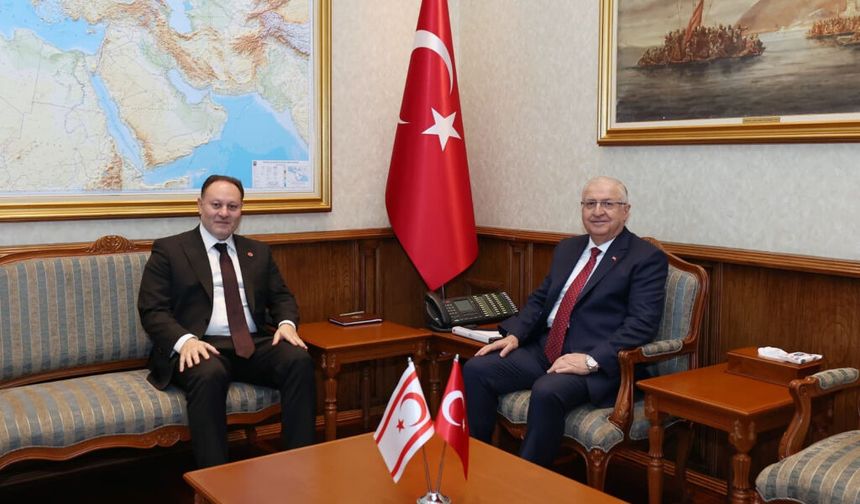 Öztürkler, Türkiye Milli Savunma Bakanı Güler ile görüştü