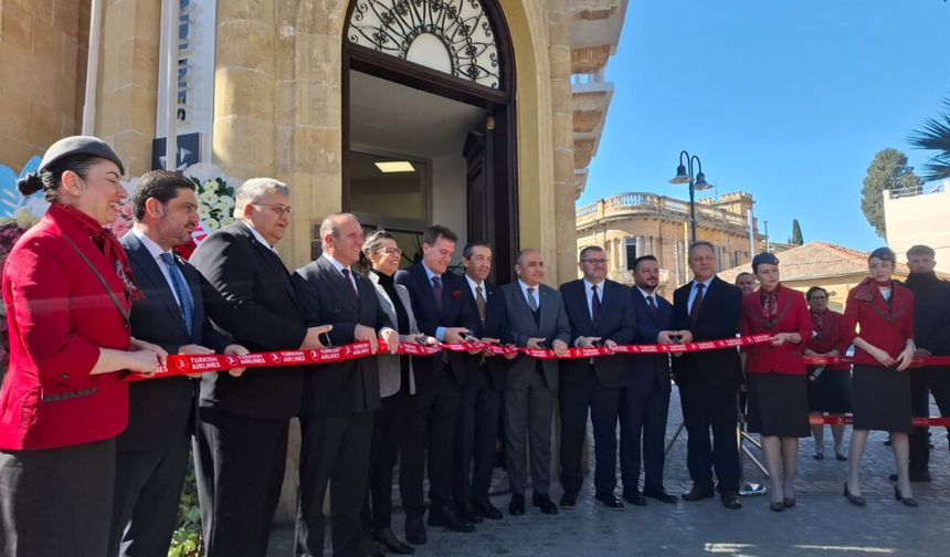 THY, KKTC Lefkoşa şehir ofisi yeni adresine taşındı