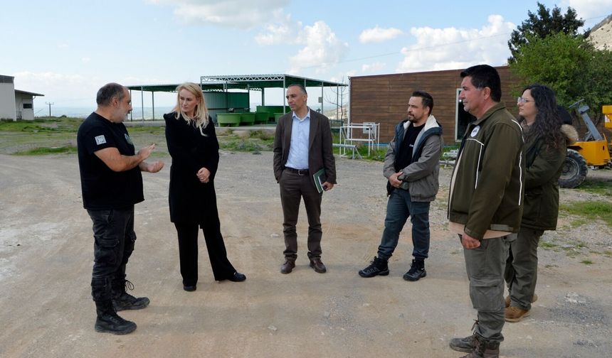 Nilden Bektaş Erhürman, Taşkent Doğa Parkı’nı ziyaret etti