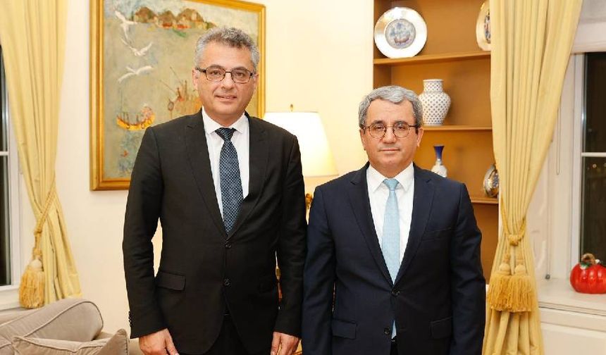 Cumhurbaşkanı Erhürman, New York’ta Büyükelçi Yıldız ile görüştü