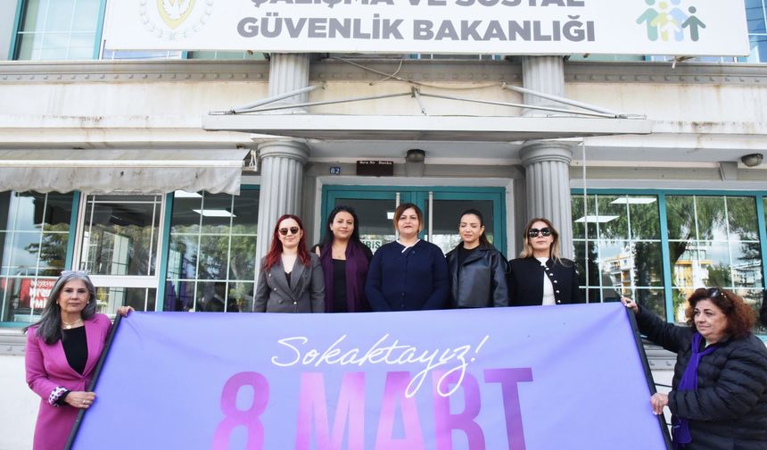 8 Mart Organizasyon Komitesi, bu yılki eylemlerini Ektam çadırında yapacak