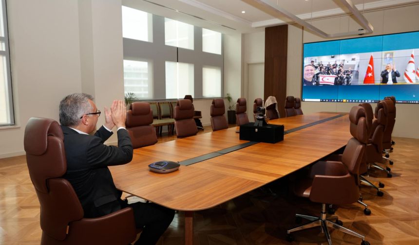 Tufan Erhürman’dan Vakıflar tekerlekli sandalye basketbol takımı’na destek mesajı