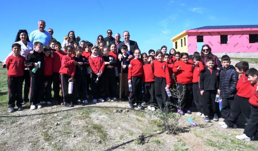 LTB iş birliğinde Hamitköy’de fidan dikimi yapıldı