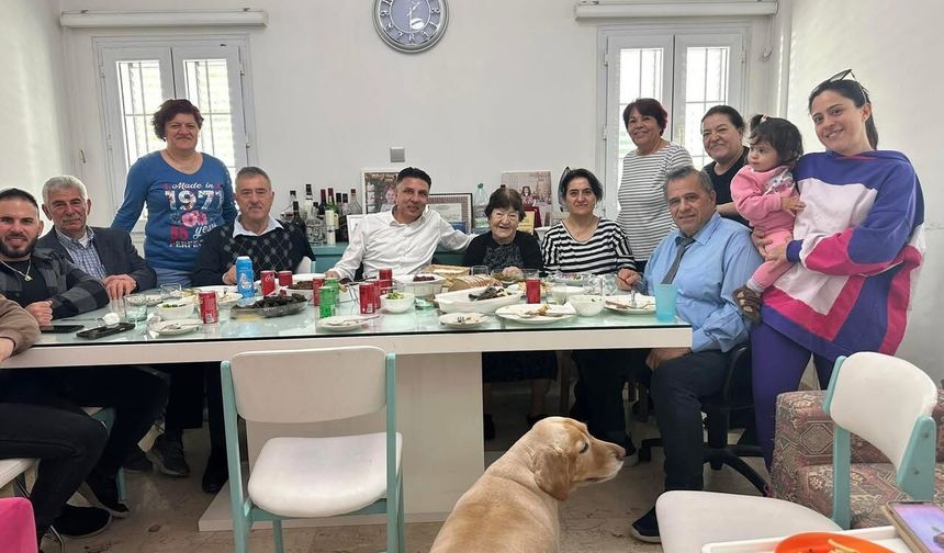 Amcaoğlu’ndan Gönyeli’nin “Çınarı” laika İşegüven’e ziyaret