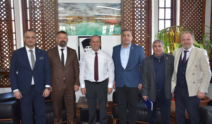Ataoğlu, Türkiye Sualtı Sporları Federasyonu heyetini kabul etti