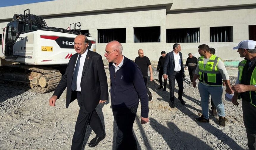 Dinçyürek, devlet laboratuvarı inşaatında inceleme yaptı